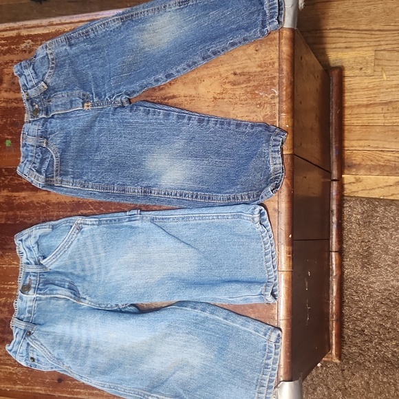 Toddler Boy Blue Denim Jeans Set Sz. 18 Months - Picture 3 of 4